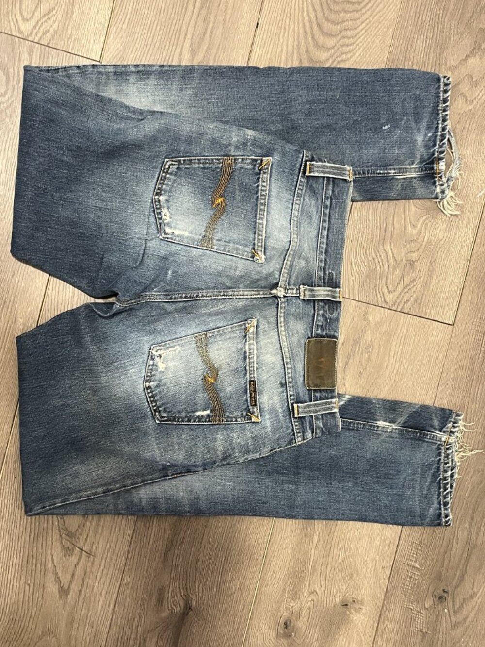 Nudie Jeans Co Men Big Bengt Dirt Second Hand W29 L34 - Picture 3 of 4